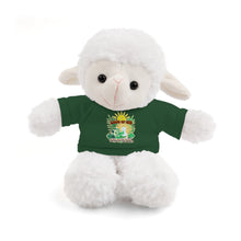 Load image into Gallery viewer, Sheep Stuffed Animal with Tee LAMB OF GOD John 1:29
