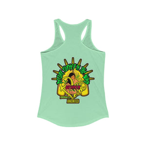 Women's Ideal Racerback Tank GOD KNEW ME JEREMIAH 1:5