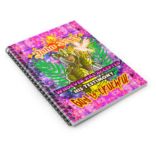 Load image into Gallery viewer, God is Truthful John 3:33 Spiral Notebook - Ruled Line
