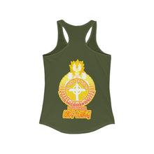 Load image into Gallery viewer, Women&#39;s Racerback Tank LORD MIGHTY IN BATTLE PSALM 24:8
