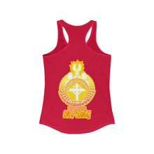 Load image into Gallery viewer, Women&#39;s Racerback Tank LORD MIGHTY IN BATTLE PSALM 24:8
