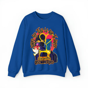 Unisex Heavy Blend™ Crewneck Sweatshirt Diséñame Dios (Design Me God)