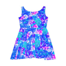 Load image into Gallery viewer, Women&#39;s Skater Galactic Sky Patch Dress
