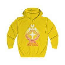 Load image into Gallery viewer, Unisex Full Zip Hoodie LORD MIGHTY IN BATTLE PSALM 24:8
