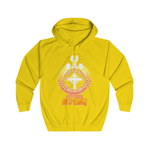 Unisex Full Zip Hoodie LORD MIGHTY IN BATTLE PSALM 24:8