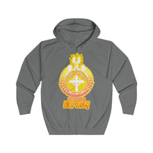 Load image into Gallery viewer, Unisex Full Zip Hoodie LORD MIGHTY IN BATTLE PSALM 24:8
