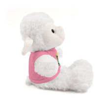 Load image into Gallery viewer, Sheep Stuffed Animal with Tee LAMB OF GOD John 1:29
