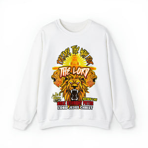 Unisex Heavy Blend™ Crewneck Sweatshirt PREPARE THE WAY FOR THE LORD MATTHEW 3 NIV