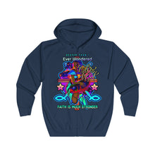 Load image into Gallery viewer, Unisex Full Zip Hoodie FAITH MUCH STRONGER
