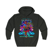 Load image into Gallery viewer, Unisex Full Zip Hoodie FAITH MUCH STRONGER
