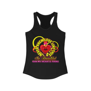 Women's Racerback Tank LOVE LIKE THIS