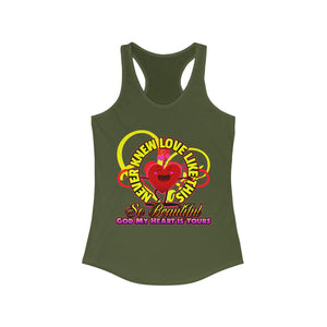 Women's Racerback Tank LOVE LIKE THIS