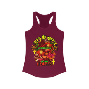 Women's Racerback Tank THE SEED IS THE WORD OF GOD 1 CORINTHIANS 3:6