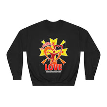 Load image into Gallery viewer, Unisex DryBlend® Crewneck Sweatshirt DO EVERYTHING IN LOVE 1 CORINTHIANS 16:14
