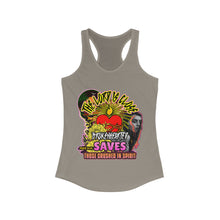 Load image into Gallery viewer, Women&#39;s Ideal Racerback Tank THE LORD IS CLOSE TO THE BROKENHEARTED PSALM 34:18
