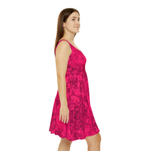 Load image into Gallery viewer, Women&#39;s Skater Coral Ruby Dress
