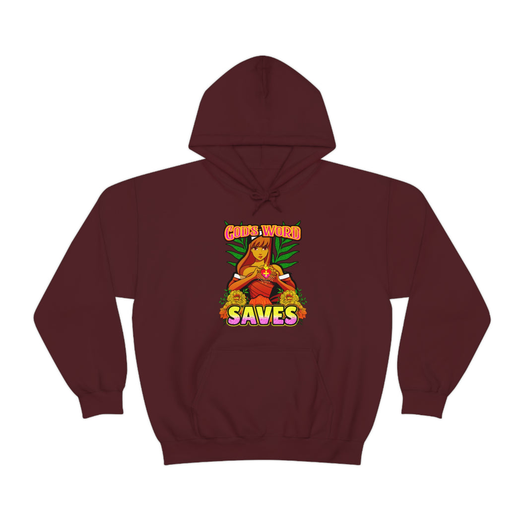 Unisex Heavy Blend™ Hooded Sweatshirt GOD'S WORD SAVES