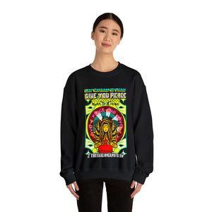 Unisex Heavy Blend™ Crewneck Sweatshirt LORD OF PEACE 2 THESSALONIANS 3:16 KJV