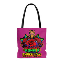 Load image into Gallery viewer, Tote Bag BLOOMING IN CHRIST LOVE
