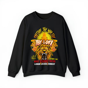 Unisex Heavy Blend™ Crewneck Sweatshirt PREPARE THE WAY FOR THE LORD MATTHEW 3 NIV