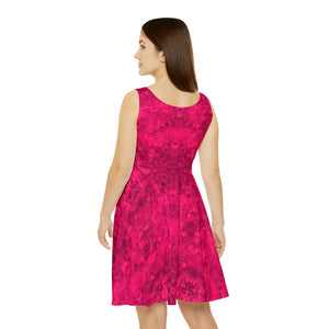 Women's Skater Coral Ruby Dress