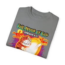 Load image into Gallery viewer, Unisex Garment-Dyed T-shirt Stand Against All Schemes Ephesians 6:11
