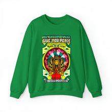 Load image into Gallery viewer, Unisex Heavy Blend™ Crewneck Sweatshirt LORD OF PEACE 2 THESSALONIANS 3:16 KJV
