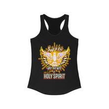 Load image into Gallery viewer, Women&#39;s Racerback Tank AWAKEN VOICE AND WORD OF HOLY SPIRIT LUKE 12:12
