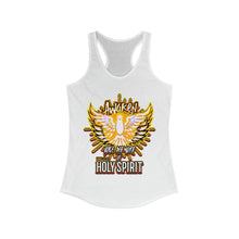 Load image into Gallery viewer, Women&#39;s Racerback Tank AWAKEN VOICE AND WORD OF HOLY SPIRIT LUKE 12:12
