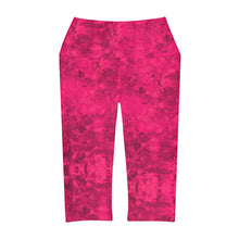 Load image into Gallery viewer, Pink Coral Capri Leggings
