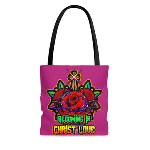 Tote Bag BLOOMING IN CHRIST LOVE