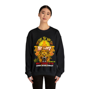 Unisex Heavy Blend™ Crewneck Sweatshirt PREPARE THE WAY FOR THE LORD MATTHEW 3 NIV