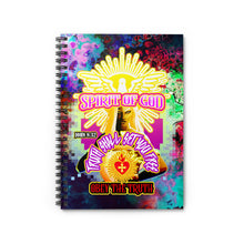 Load image into Gallery viewer, OBEY THE TRUTH JOHN 8:32 Spiral Notebook - Ruled Line
