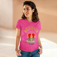 Load image into Gallery viewer, Women&#39;s Midweight Cotton Tee IF YOU HAVE FAITH MATTHEW 21:22
