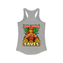 Load image into Gallery viewer, Women&#39;s Racerback Tank GOD&#39;S WORD SAVES
