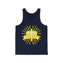 Load image into Gallery viewer, Unisex Jersey Tank SPEAK JESUS
