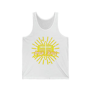 Unisex Jersey Tank SPEAK JESUS