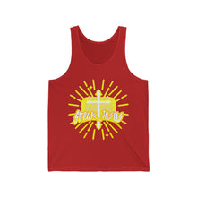 Load image into Gallery viewer, Unisex Jersey Tank SPEAK JESUS
