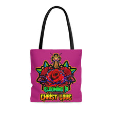 Load image into Gallery viewer, Tote Bag BLOOMING IN CHRIST LOVE
