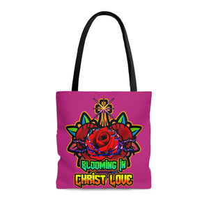 Tote Bag BLOOMING IN CHRIST LOVE