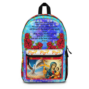 Hail Mary inspired Backpack