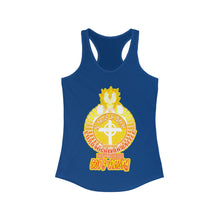 Load image into Gallery viewer, Women&#39;s Racerback Tank LORD MIGHTY IN BATTLE PSALM 24:8
