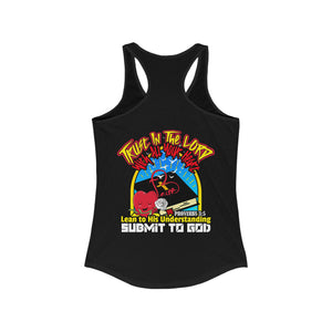 Women's Racerback Tank TRUST IN THE LORD PROVERBS 3:5