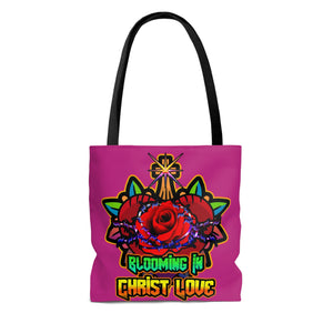 Tote Bag BLOOMING IN CHRIST LOVE