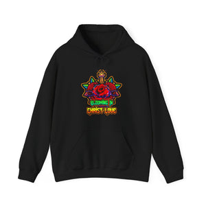 Unisex Heavy Blend™ Hooded Sweatshirt BLOOMING CHRIST LOVE