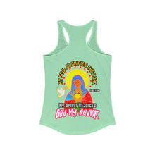 Load image into Gallery viewer, Women&#39;s Racerback Tank GOD MY SAVIOR LUKE 1:46
