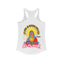 Load image into Gallery viewer, Women&#39;s Racerback Tank GOD MY SAVIOR LUKE 1:46
