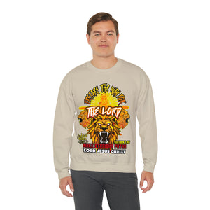 Unisex Heavy Blend™ Crewneck Sweatshirt PREPARE THE WAY FOR THE LORD MATTHEW 3 NIV