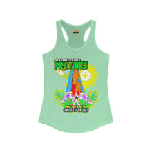 Load image into Gallery viewer, Women&#39;s Racerback Tank HEAVENLY FATHER PROVIDES MATTHEW 6:28
