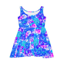 Load image into Gallery viewer, Women&#39;s Skater Galactic Sky Patch Dress
